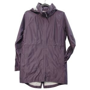 Marmot Celeste Jacket Waterproof Full Zip Hooded Purple Frayed Womens Small
